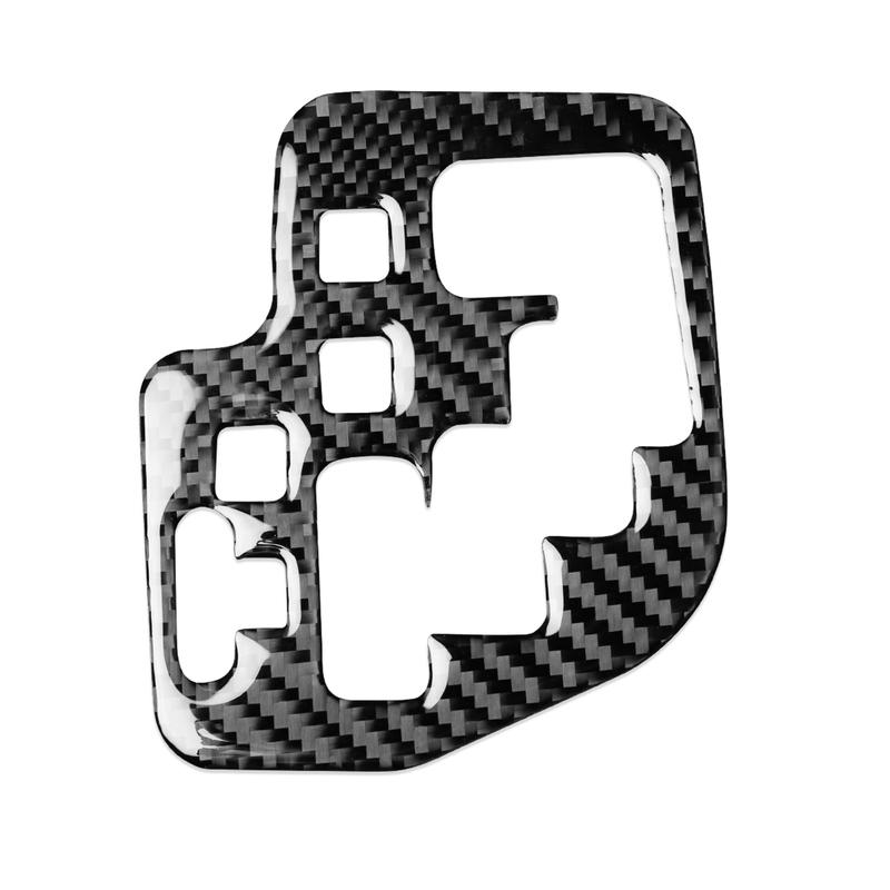 For Toyota Tundra Sequoia 2007-2013 Real Carbon Fiber Sticker Center Gear Shift Panel Cover Car Accessories Interior Decorative