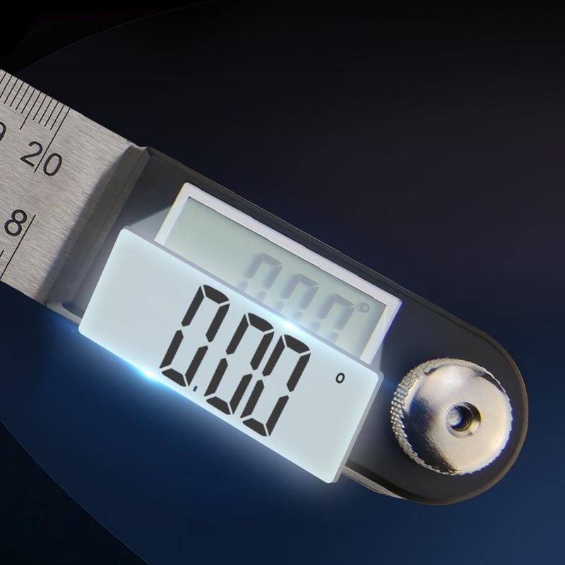Protractor Digital Goniometer Electronic Digital Angle Gauge Angle Finder Metal Angle Ruler Digital Angel Meter Carpentry Tools