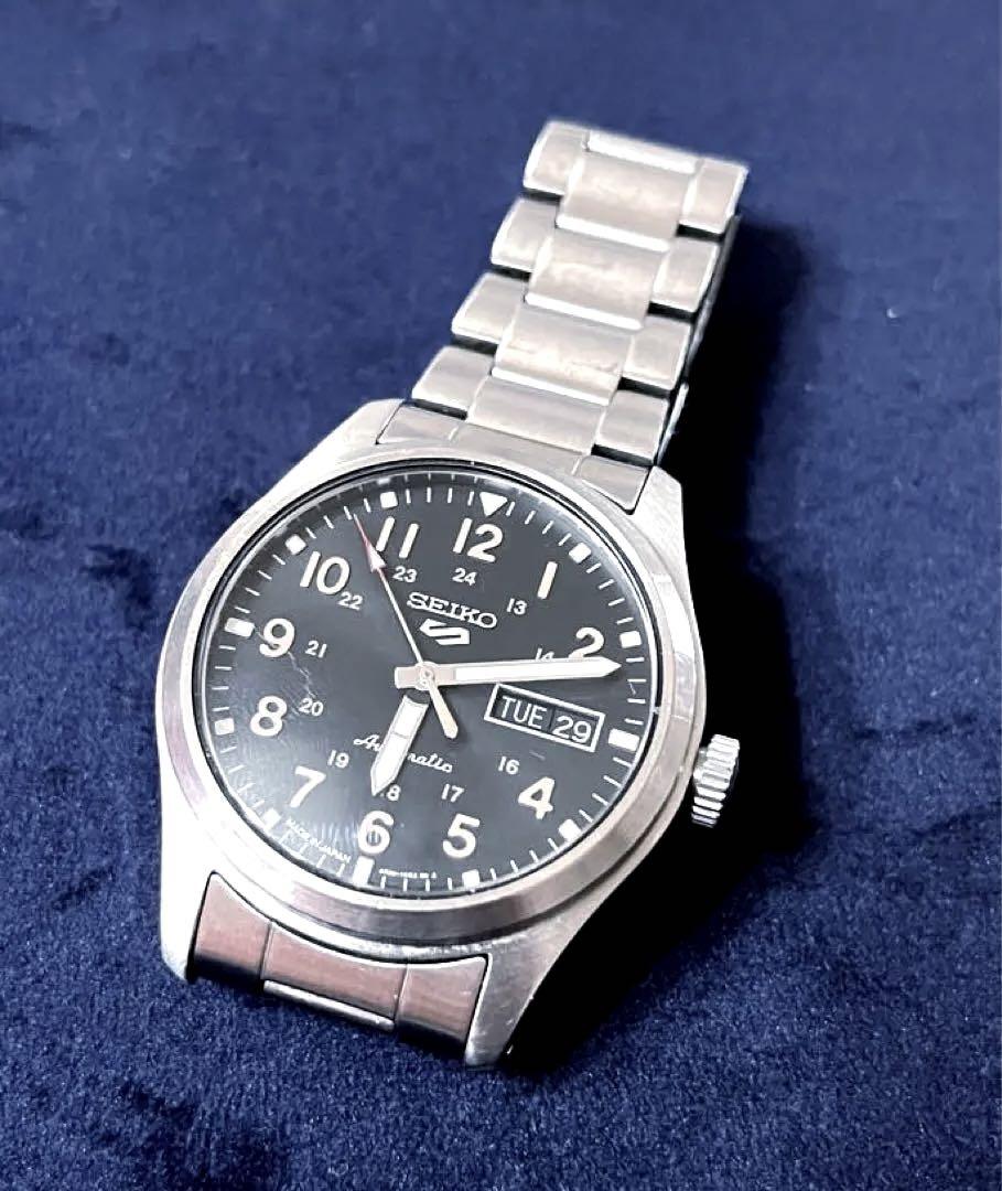 

[Б/У] Автоматические часы Seiko 5 Sports, Черные