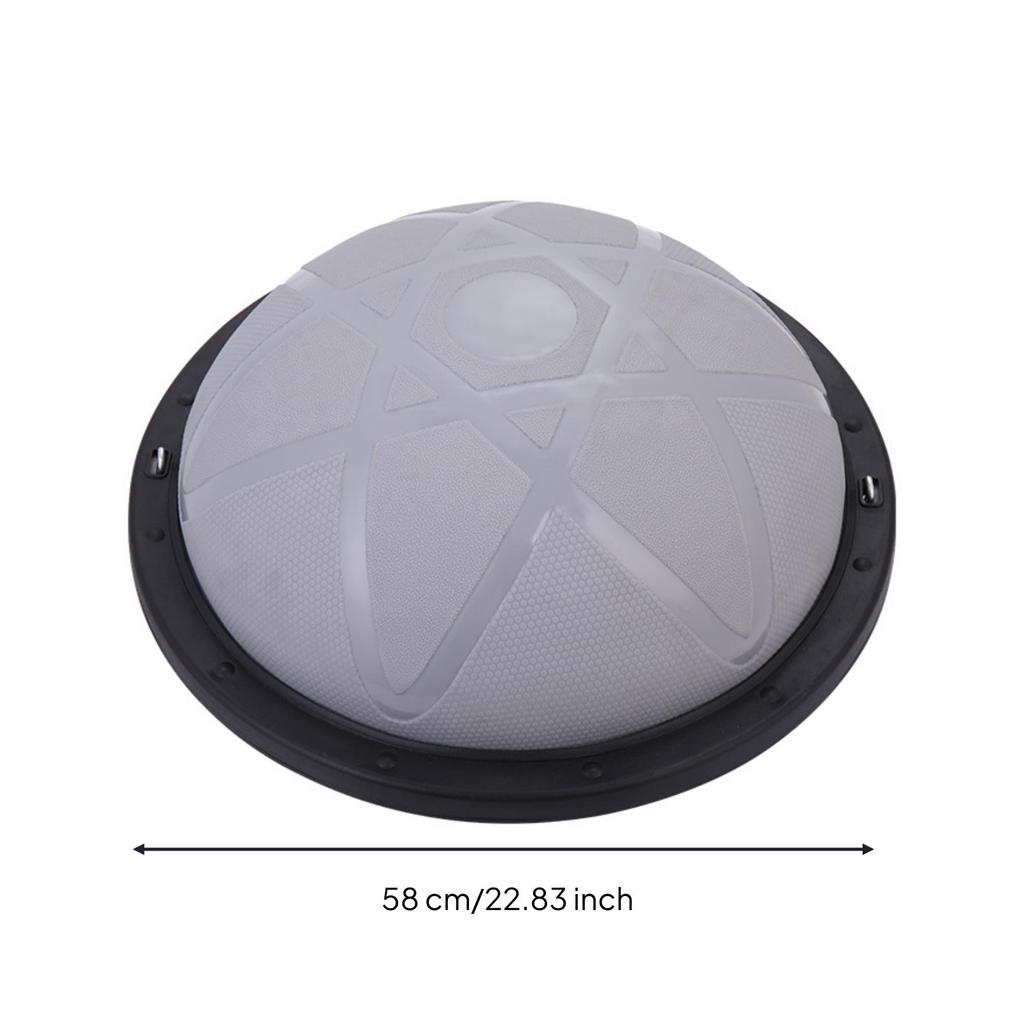 Half-Dome Balance Instructor Textured Dome with Platform Half Exercise