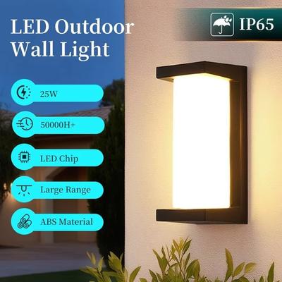 Modern Porch Light Waterproof LED Wall Lamp Durable LED Outdoor Wall Light Bedroom Lighting