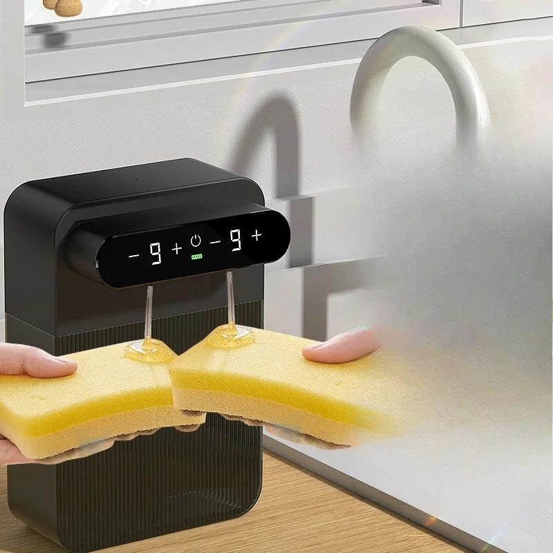 

3000mAh Automatic Foam and Gel Soap Dispenser Wall Mounted Smart Display Touchless Sensor Foam Dispensers Hand Washer Bathroom 400ML 400ML