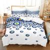 Hip Hop Turkish Evil Eye Bedding Set Single Twin Full Queen King Size Aldult Boys Man Bedroom Duvet Covers Sheet Set