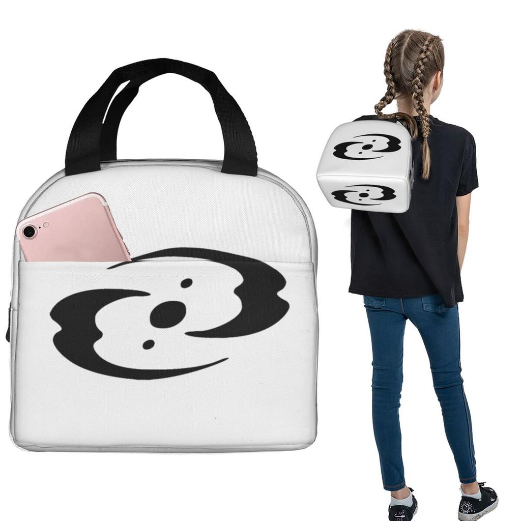 Bionicle Three Virtues Symbol Insulated Lunch Bag for Women Kids Portable Food Boxes Thermal Lunch Box Tote