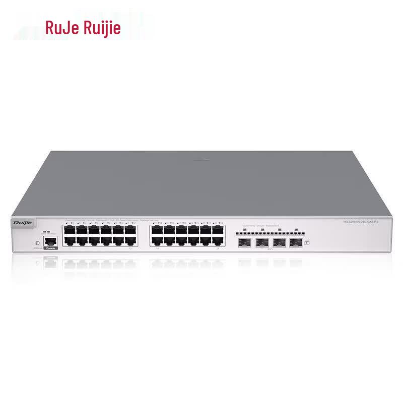 Ruijie RG-S2910-24GT4XS-P-L 24-Port Gigabit PoE Managed Switch