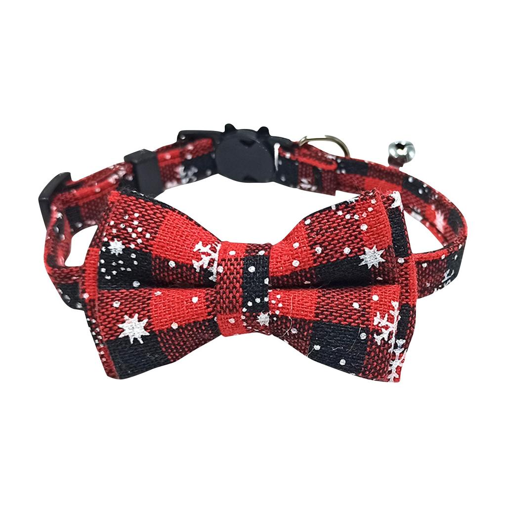 Pet Collar Bow English Collar Strap, Head Safety Socket Dog Collar With Bow And Bell For Dogs, Cats And Rabbits