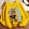 Children's Casual Round-neck Hoodies, Cute Long-sleeved Hoodies for Boys and Girls In Spring and Autumn