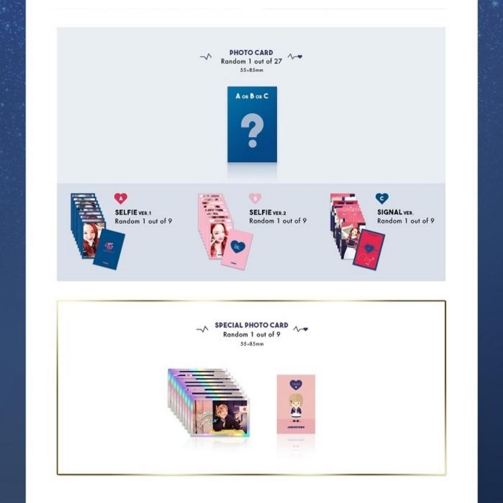 Twice SIGNAL Album (Random)