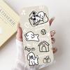 For Vivo 1920 Phone Case Vivo V17 Russia Y51 2020 Sept. X50 Lite Luxury Cartoon Animals Bumper Matte Silicone Soft Back Cover