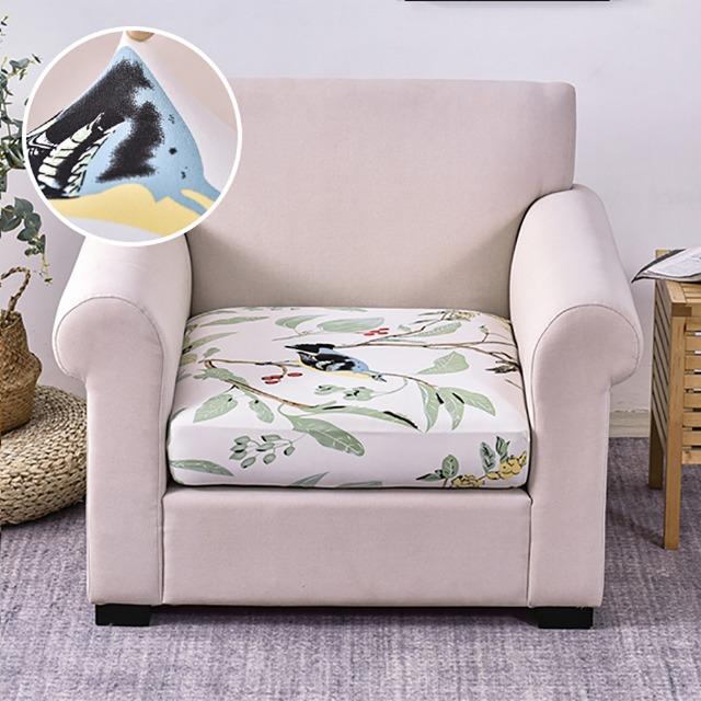 

Printing Sofa Seat Cushion Covers Stretch Sofa Covers Decorator for Home Banquet Living Room Corner L-shape Sofa Seat Slipcovers Plus Size (S)-1pc