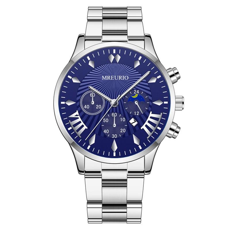 Men's Waterproof Luminous Running Alarm Clock Watch