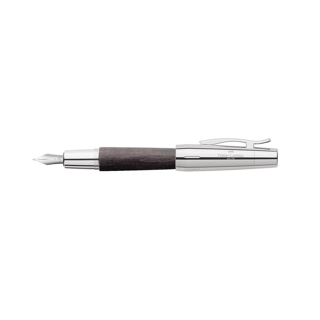 Emotion Pear Wood Fountain Fine Officially Imported FABER-CASTELL Pen, Nib, Black, 148221, Dual-Use,