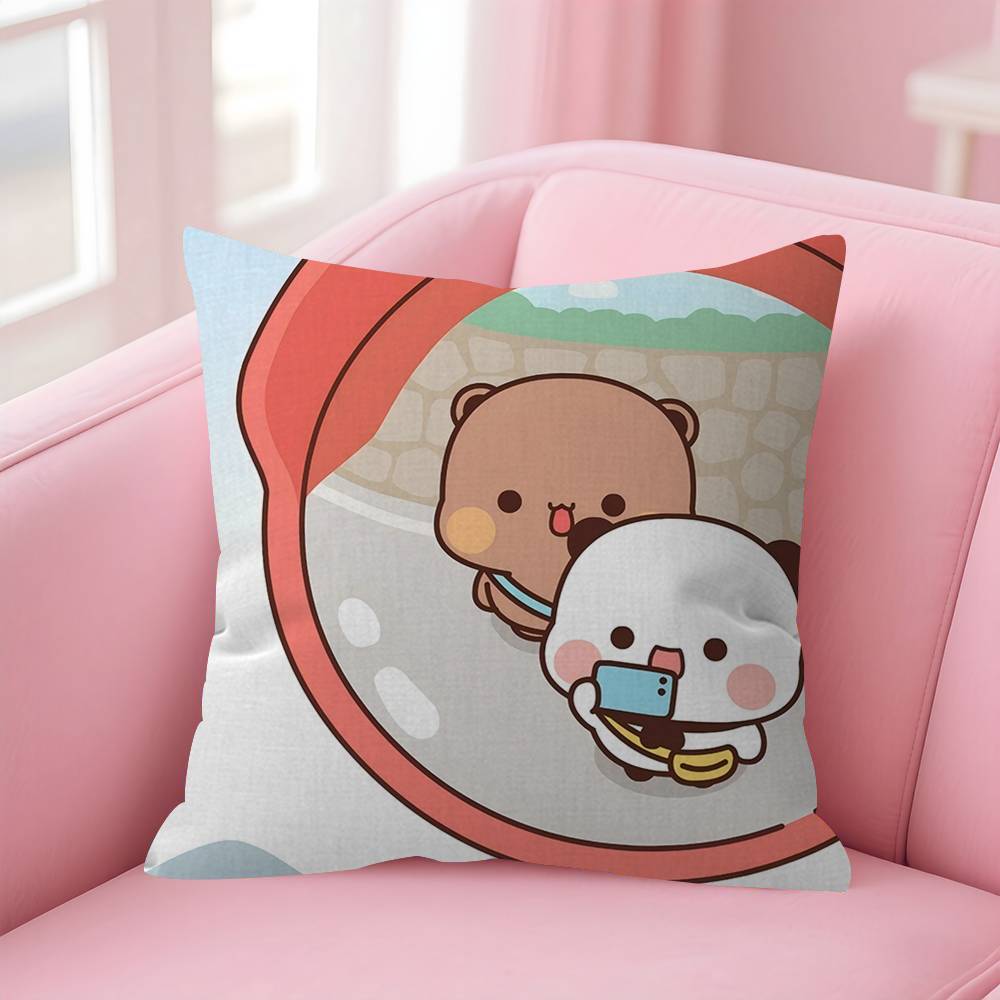 Cute Bubu Dudu Cushion Cover Pillow Cover Decor Pillowcase Printed Cushion Case For Couch
