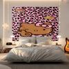 Hello Kitty Tapestry Wall Hanging Kawaii Aesthetic Room Decor Cute Wall Art for Bedroom Dorm Teen Girls