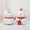 Piggy Bank Cat Statue Home Decoration Coin Container Decorative Exquisite for Adult Girls