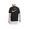 Nike San Antonio Spurs Victor Wembanyama Design com Estampa de Letras Camiseta Esportiva Solta Respirável Masculina Camiseta Preta IB5571010
