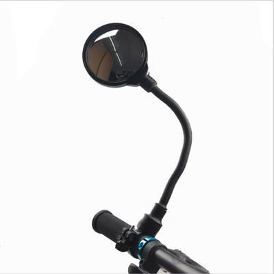 Długie lusterka rowerowe na kierownicę 360 stopni do górskiego roweru szosowego motocykl zginalny wąż regulowane lusterko wsteczne