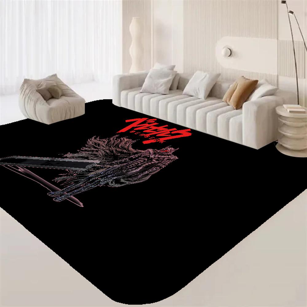 Berserk Guts Hallway Carpet Retro Multiple Choice Living Room Kitchen Rug Non-Slip Welcome Rug