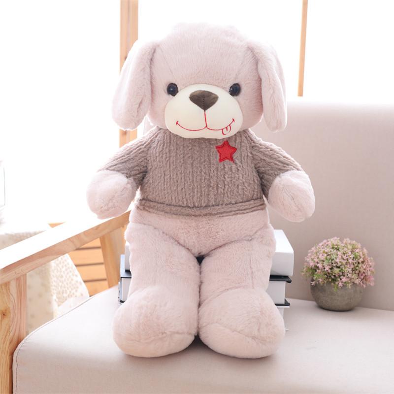 1pc 50cm Lovely Single Dog Plush Toys Staffed Soft Animal Puppy Dog Doll Kawaii Gift For Kids Baby C