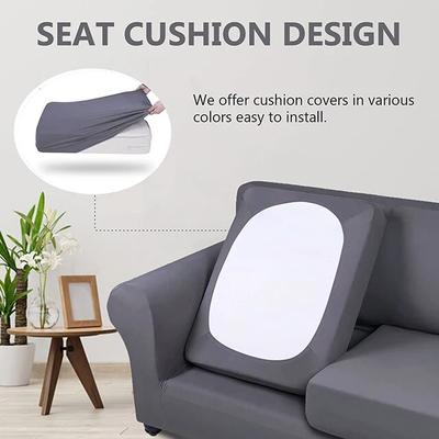 Stretch Sofa Slipcovers Sofa Seat Cushion Covers for Washable Furniture Protector Sofa Cover for Living Room with Elastic Bottom