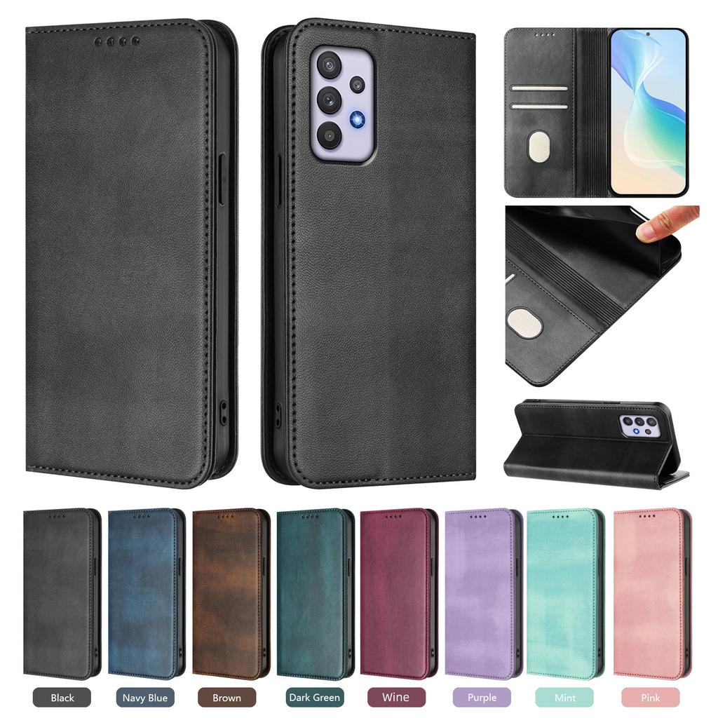 Shockproof Magnetic Flip Leather Wallet Case for Samsung Galaxy A72 A52s A52 A42 A32 A22 A02s A02