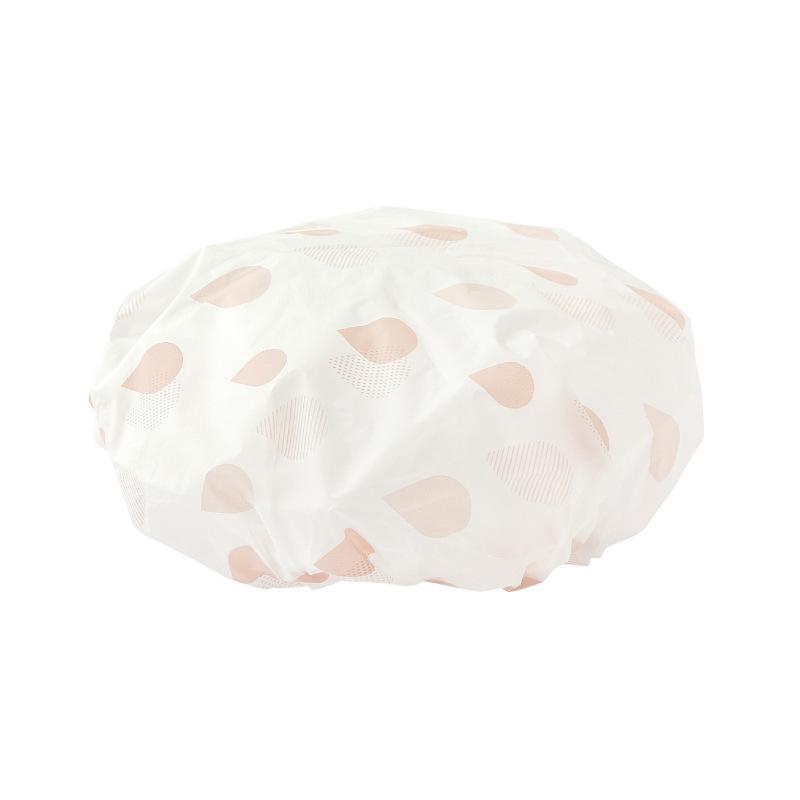 Waterproof EVA Shower Cap for Women - Oil-Proof Hair Cover