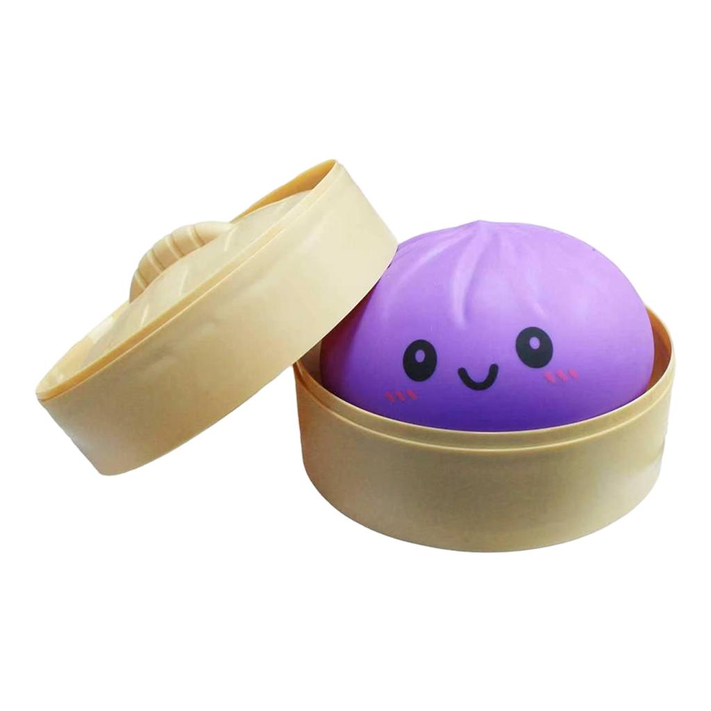 Extra-large Simulated Steamed Bun  Toy Stress Relief Flour Ball Slow Prank Stress Relief Toy(1PC)