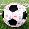 Peppa Pig Theme Size 5 Soccer Ball, Suitable for Both Indoor and Outdoor Matches, a Gift Suitable for Everyone.