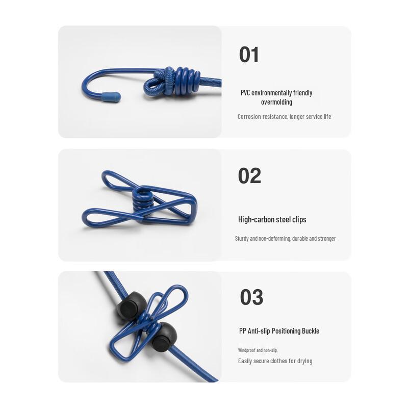 Portable Travel Clothesline