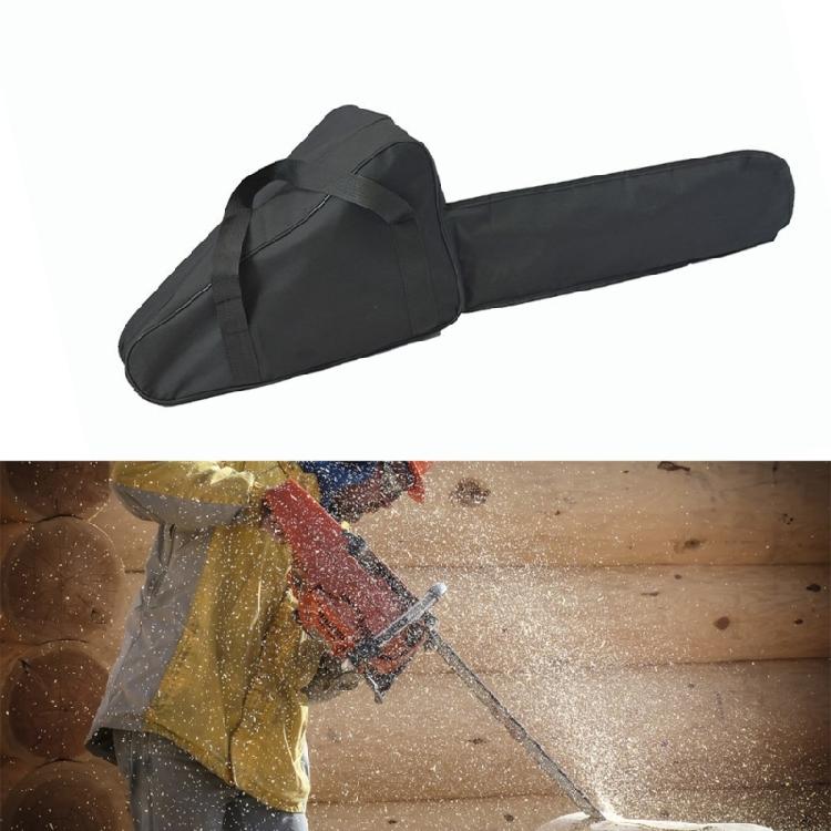 Industrial Chainsaw Storage Bag Reinforced Oxford Fabric Construction with Organized Tool Compartments Pouch Holder