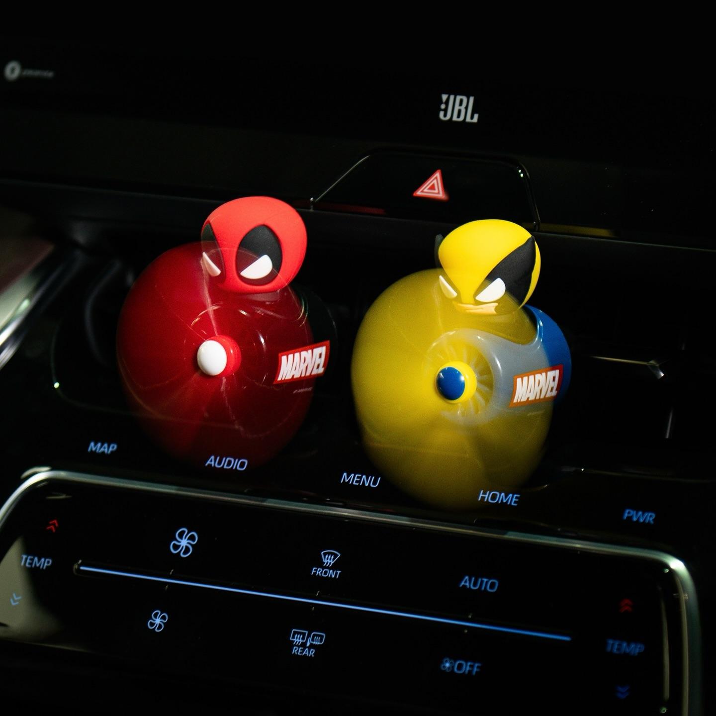 

Освежитель воздуха для автомобиля с вращающимся пропеллером - стойкий натуральный ароматизатор Refill Pac, 7PC