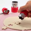 12Pcs/Set Rice Vegetable Fruit Cutter Mold Flowers Cartoon Stainless Steel Cake Cookie Biscuit Cutting Shape Tools