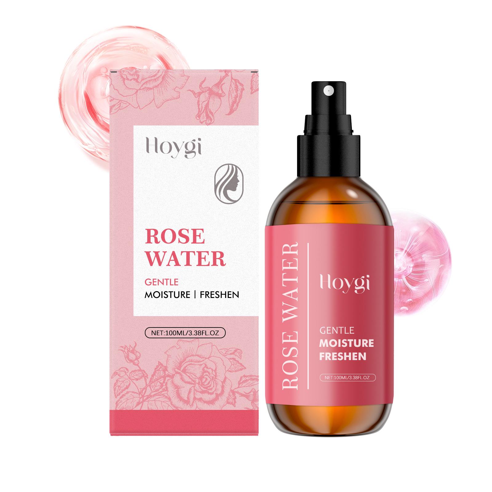 HOYGI Rose Hydrating Facial Spray - Gentle Moisturizing & Brightening Care