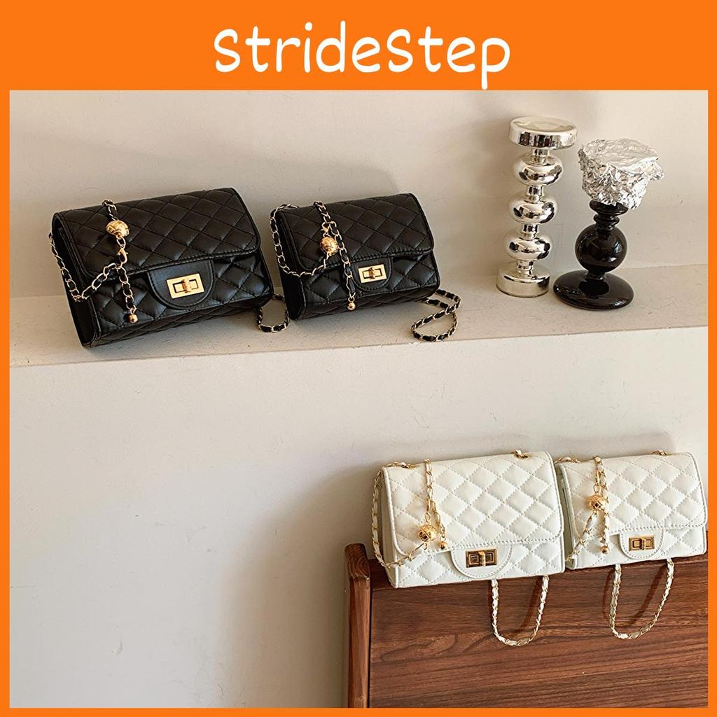 Lattice Color Solid Single Shoulder Crossbody Bag Handbag Women Fashion Gift