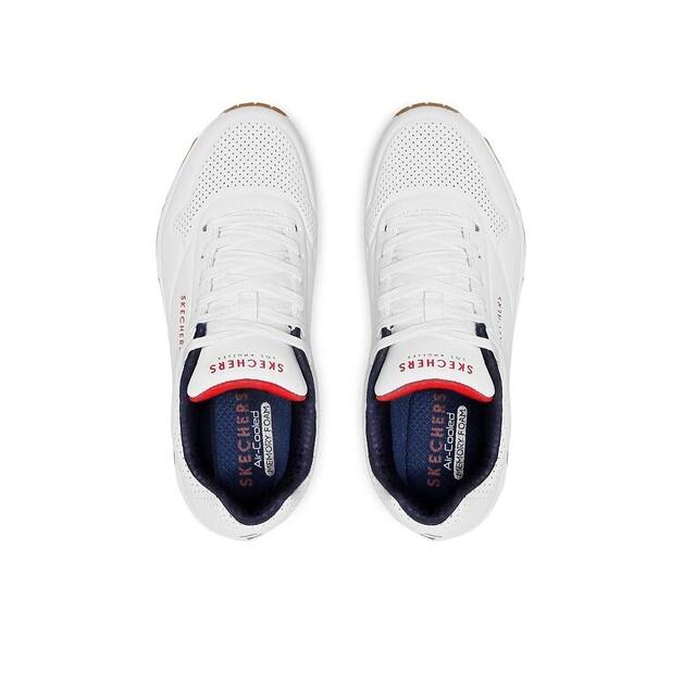 Men's Skechers Uno Stand On Air 52458, Wnvr White