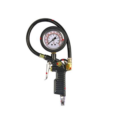 Tire Air Pressure Gauge Inflator Deflator With Rubber Hose 220bar Air Pump Compressor For RV Car
