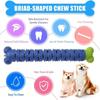 Bite Simulation Bone Grinding Stick Dog Toy Wear-resistant Massage Teeth Cleaning Interactive Advanced TPR Plastic Pet Supplies