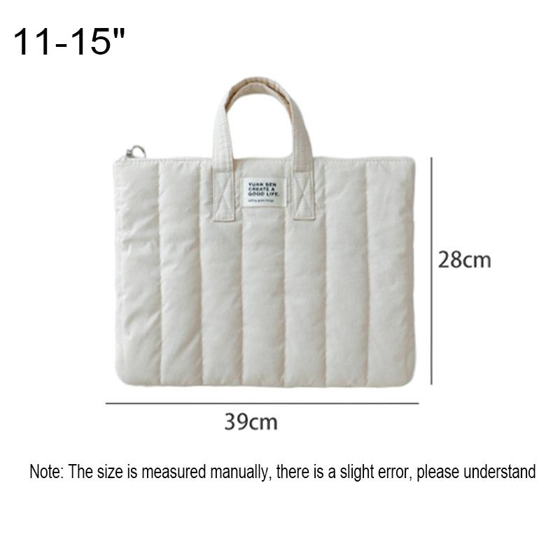 1pcs Handbag 14-inch shockproof laptop bag with large capacity and thickened aviati cott flat inner liner Handbag