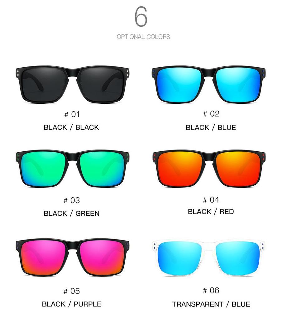 Men's Polarized Sports Sunglasses: TR Cycling & Driving Glasses for Outdoor Fishing