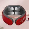 Electric Neck and Shoulder Pulse Massager 6 Mode 9 Levels Adjustable Heat Cervical Vertebra Relax Pain Relief Kneading Machine