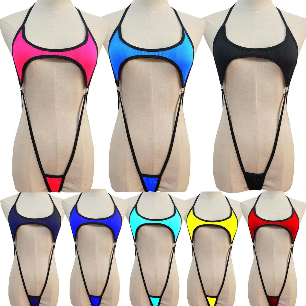 Damska Seksowna Bielizna Kąpielowa Transgraniczna: Trzyczęściowy Zestaw Bikini Body (894)