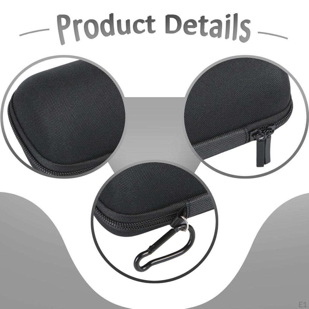 Étui de Transport Rigide pour Rangement d'Haut-parleur Support de Remplacement Sac de Voyage