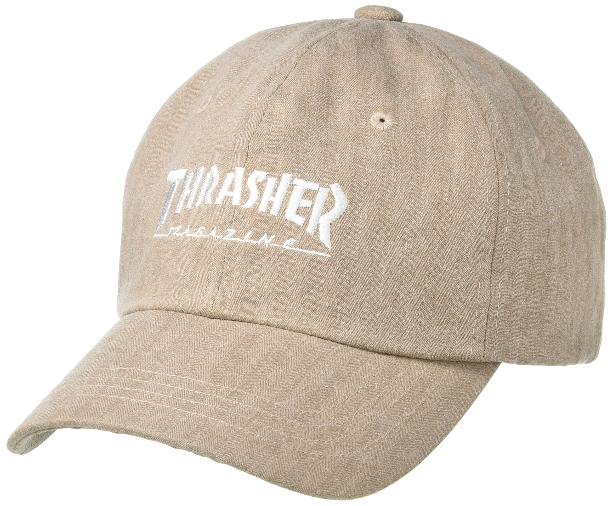 

Классическая кепка MAG LOGO Hat BRN [Thrasher] (Хлопок с рисунком «елочка») [THR-C08 / CAP]