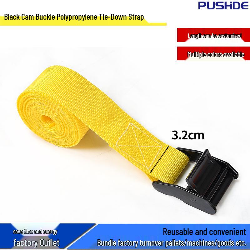 Zinc Alloy Cam Buckle Polypropylene Strap for Cargo Tie-Down