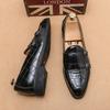 Men's Casual Shoes Plus Size Leather Luxury Designer Social drivingParty Shoes Adult Fashion Dress Moccasins Men Loafers