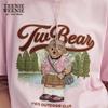 Teenie Weenie Women's Embroidered Bear T-Shirt
