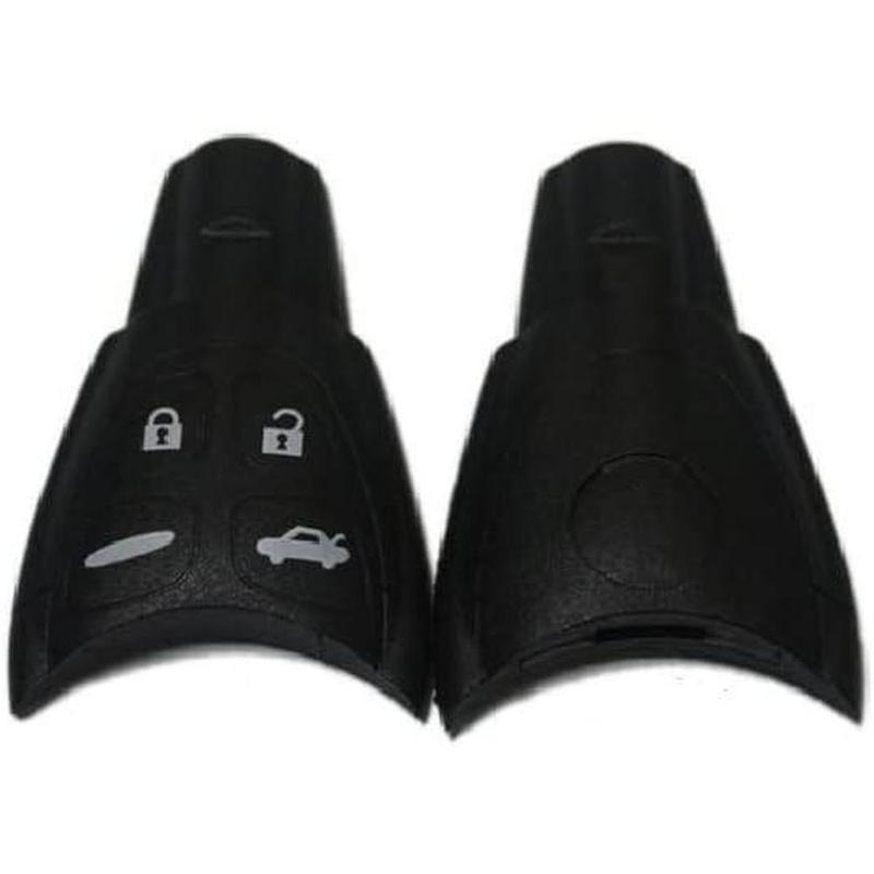 Car Remote Smart Key 4Button Fob Cover Rubber Shell Key Cover Case Key Shell Case Portable Fit for SAAB AERO 93 95 93 95