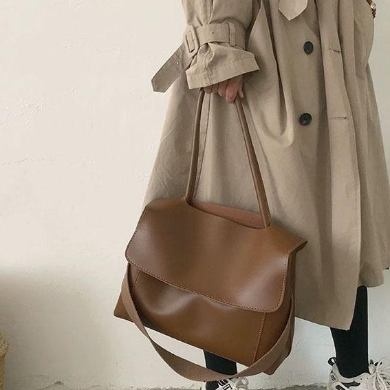 Женская винтажная сумка на одно плечо — фото 5