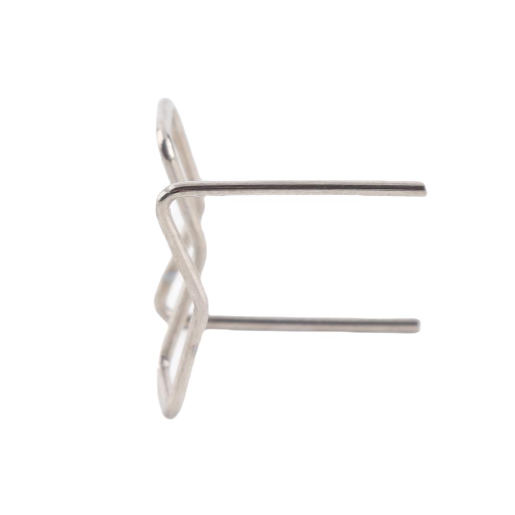 Universal 100 Pcs Set Precut 0.6mm 0.8mm Hot Flat Staples For Plastic Stapler Repair Welder Repair Tool