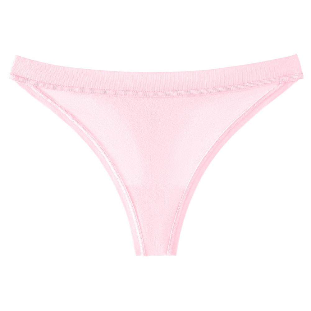 Damskie sportowe stringi w dużych rozmiarach Stringi w jednolitym kolorze Majtki T-back